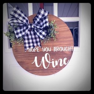 Custom Wooden Sign